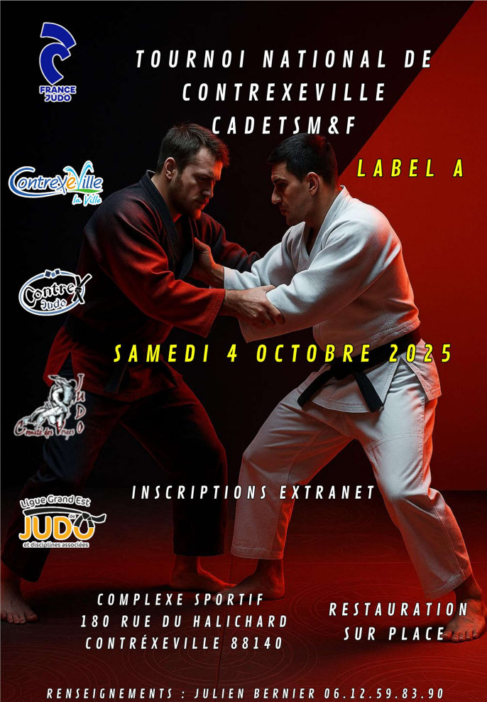 Tournoi Cadet-tes Label A de Contrexéville