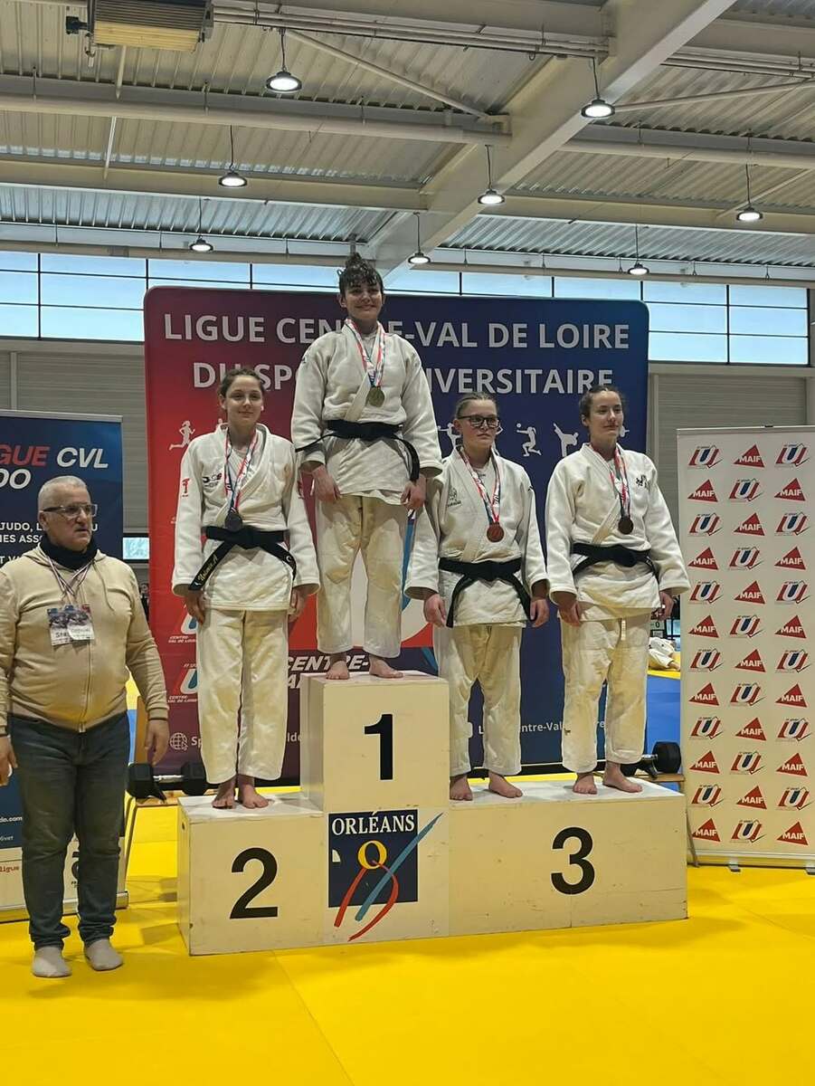 Lucille sur un podium national