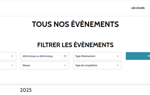 Voir les compétitions à venir