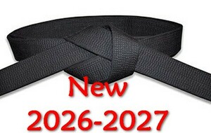 Modification du passage de grade ceinture noire