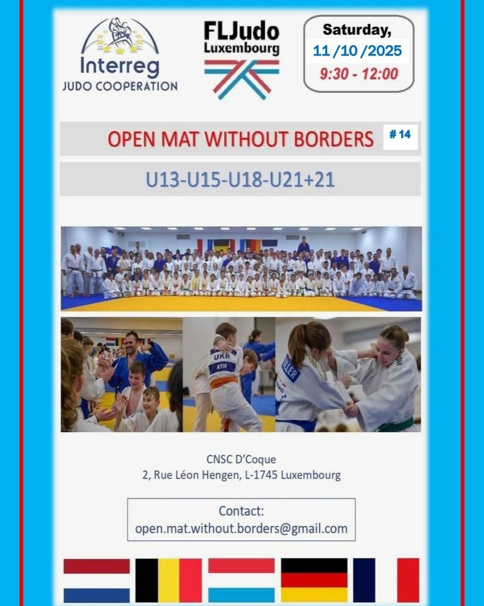 Entraînement de masse Open Mat
