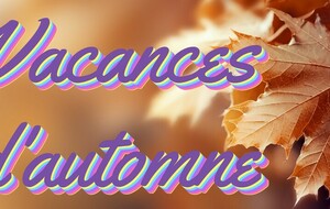 Vacances d'automne