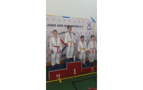 Résultats des Petits Senshis d'Ars-sur-Moselle