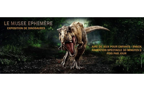 Bon de réduction pour une expo sur les dinosaures