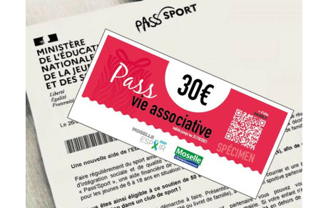 Pass Sport et Pass vie associative : n'attendez plus