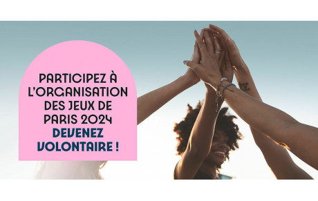 Voulez-vous postuler pour être volontaire aux JO 2024 ?
