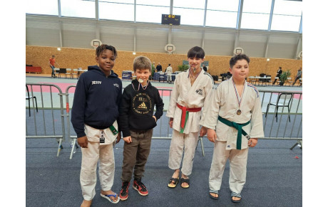Coupe du Bassin Lorrain benjamins : 1 or et 2 argents